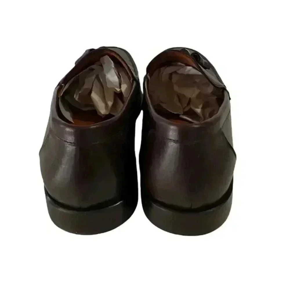Roberto Botticelli x Aldo Bruce Tassel Loafers Italian Leather Men’s 9 Preppy
